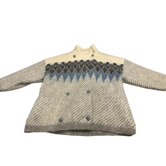 Alafoss Ice wool 100% Ice Wool Winter Coat - Picture 1 of 9